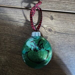 Grinch christmas ornament